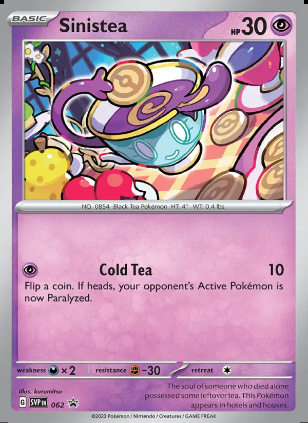 Image of the card Sinistea