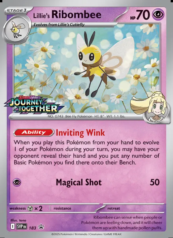Image of the card Lillie's Ribombee