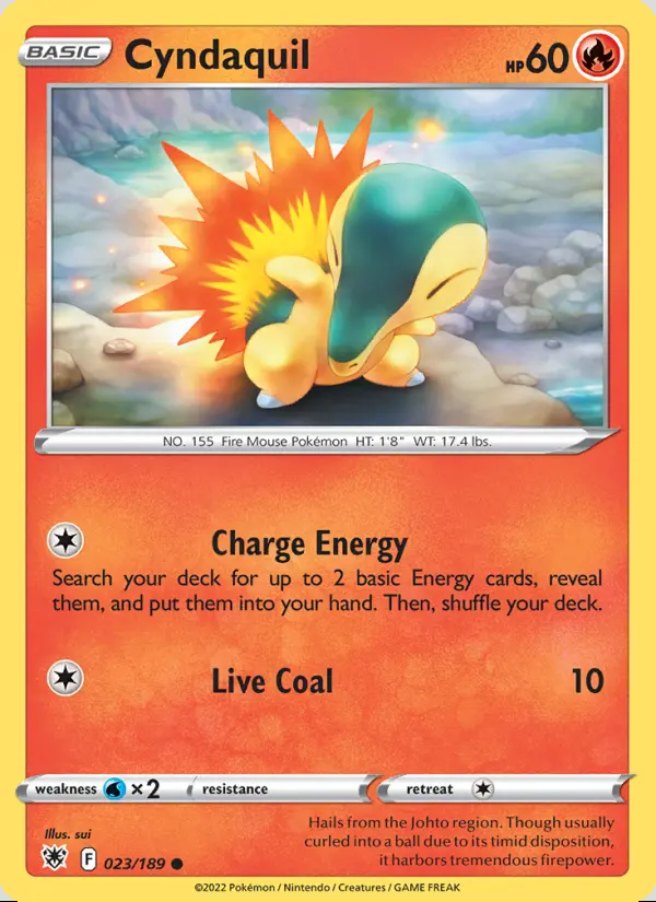 Image of the card Cyndaquil