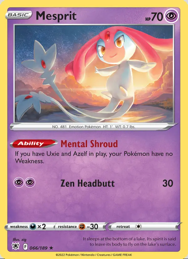 Image of the card Mesprit
