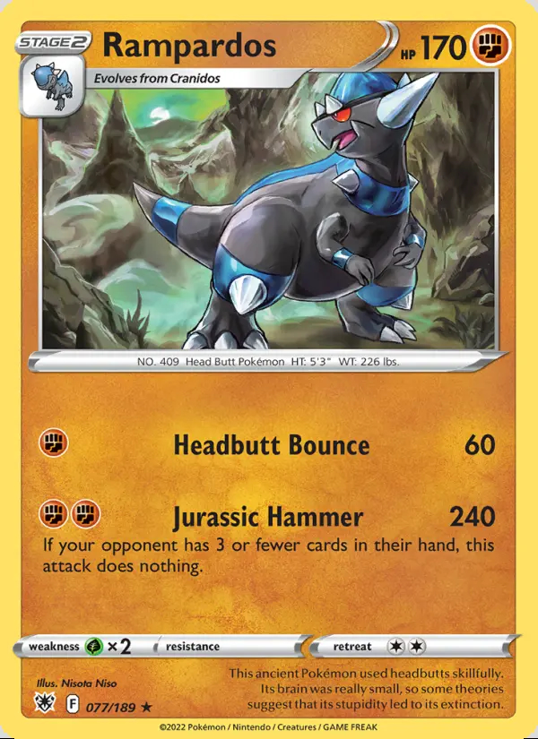 Image of the card Rampardos
