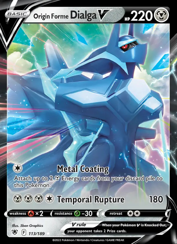 Image of the card Origin Forme Dialga V