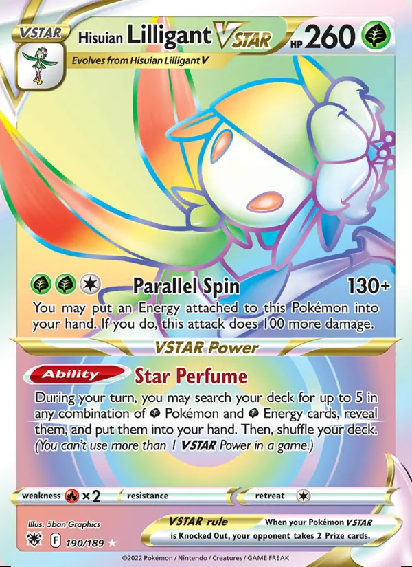 Image of the card Hisuian Lilligant VSTAR