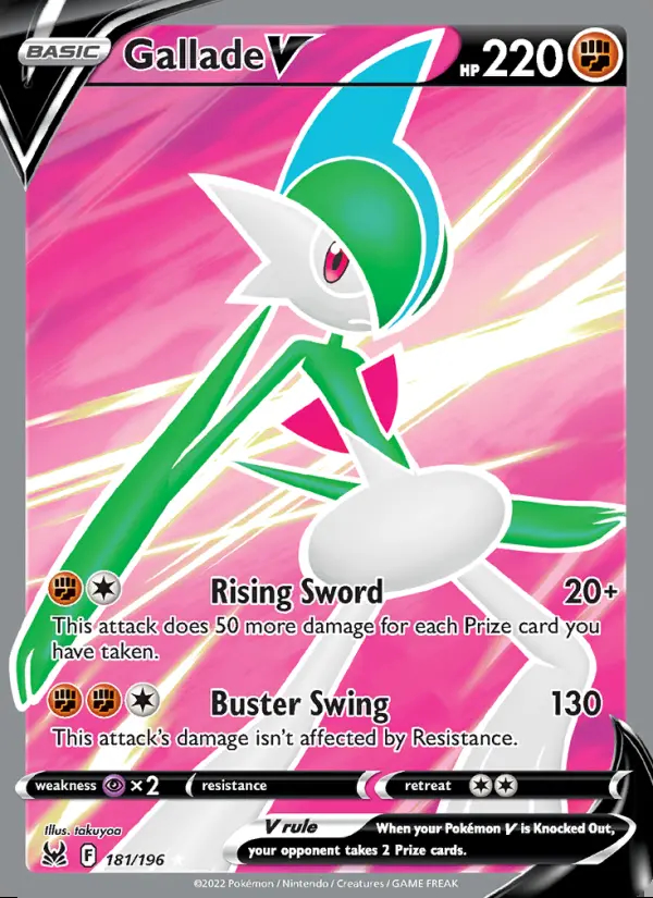Image of the card Gallade V