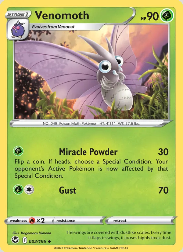 Image of the card Venomoth