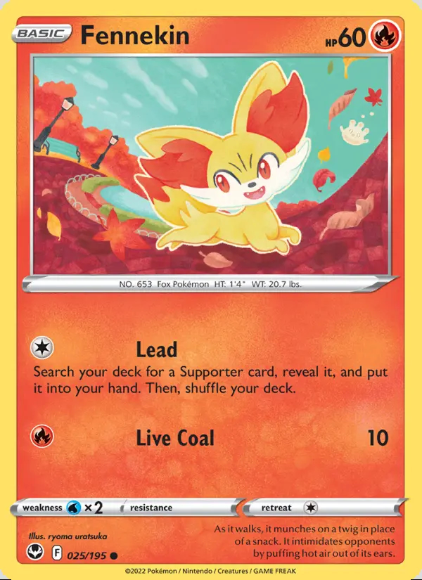 Image of the card Fennekin
