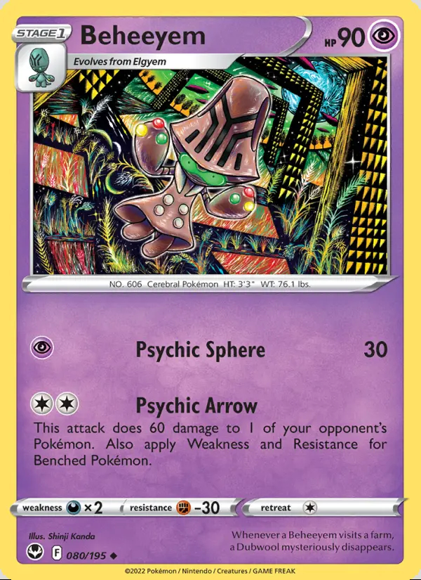 Image of the card Beheeyem