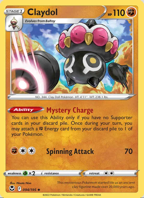 Image of the card Claydol