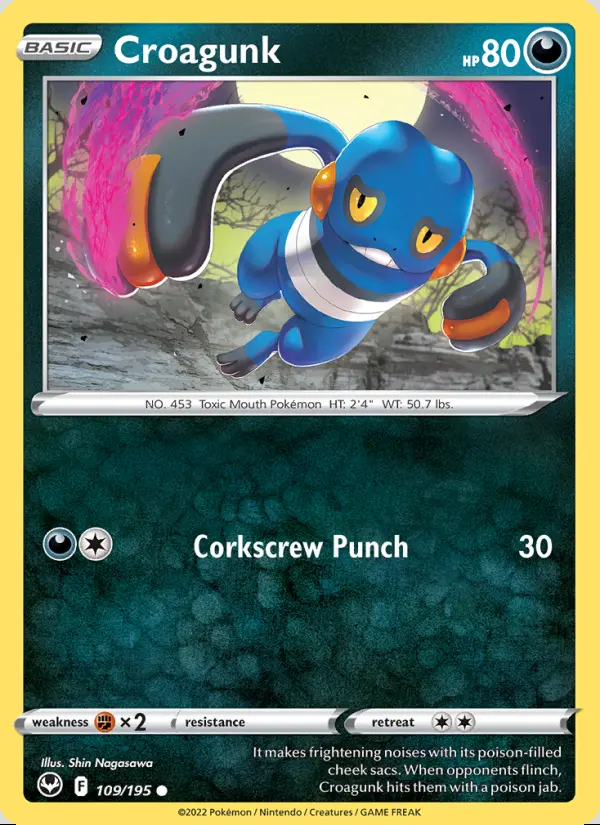 Image of the card Croagunk