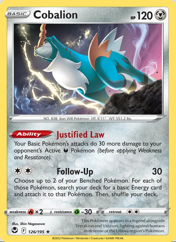 Image of the card Cobalion