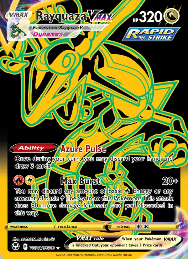 Image of the card Rayquaza VMAX