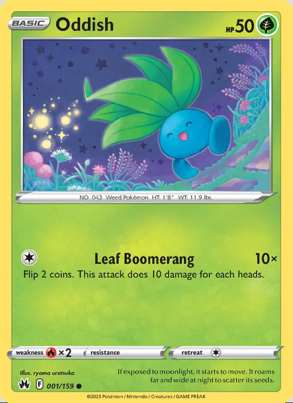 Image of the card Oddish