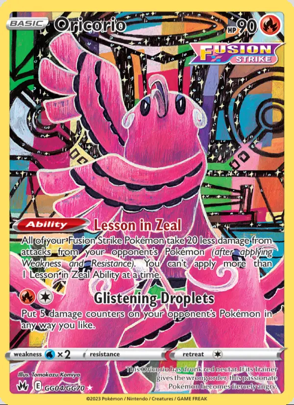 Image of the card Oricorio