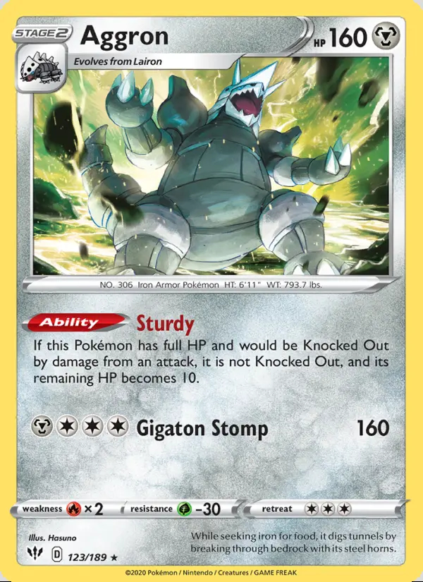 Image of the card Aggron
