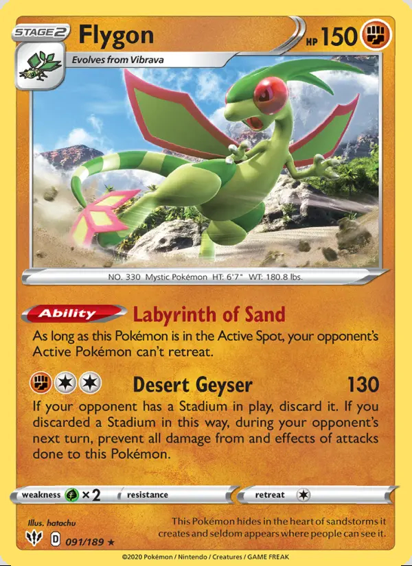 Image of the card Flygon
