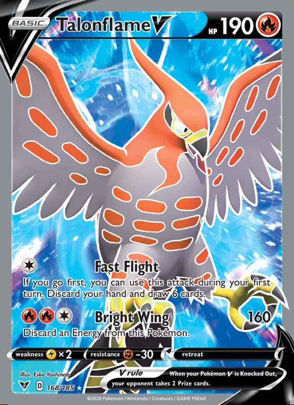 Image of the card Talonflame V