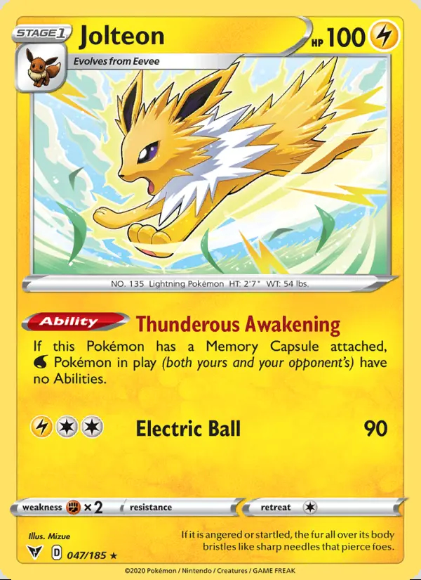 Image of the card Jolteon