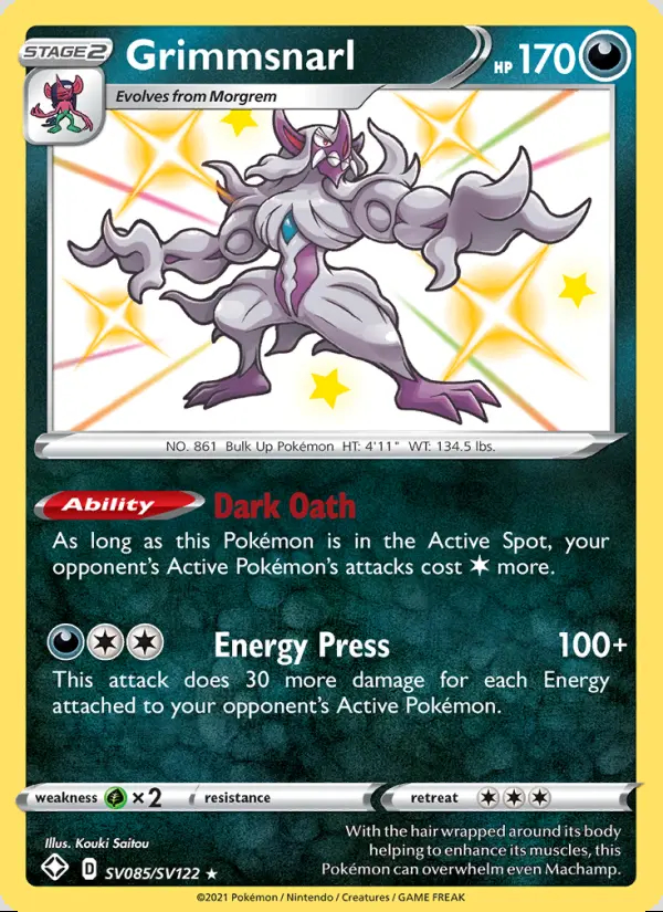 Image of the card Grimmsnarl