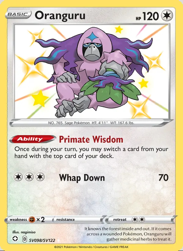 Image of the card Oranguru
