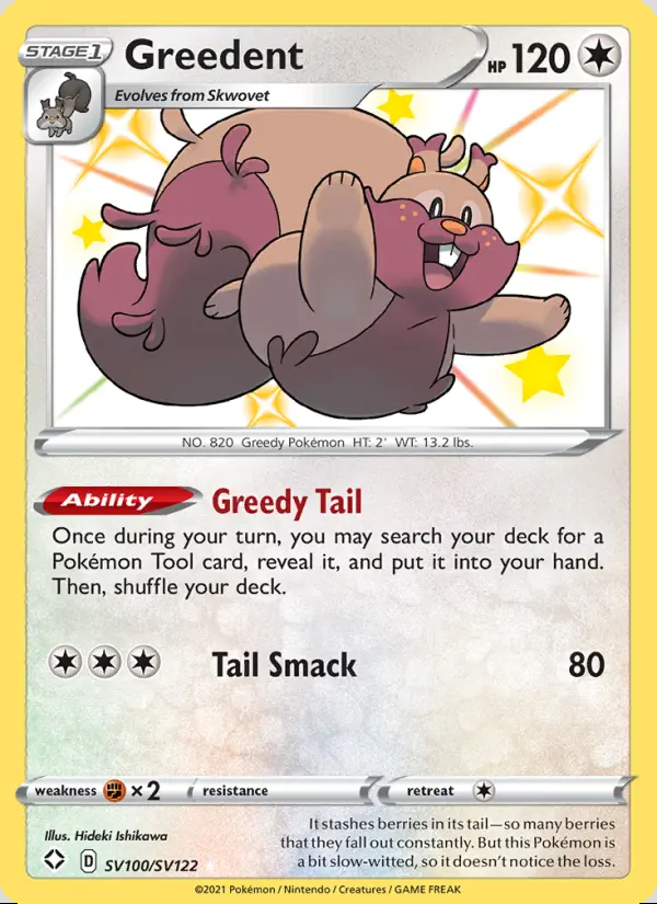 Image of the card Greedent