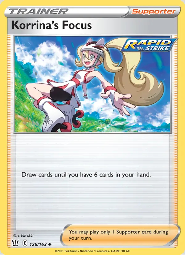 Image of the card Korrina's Focus
