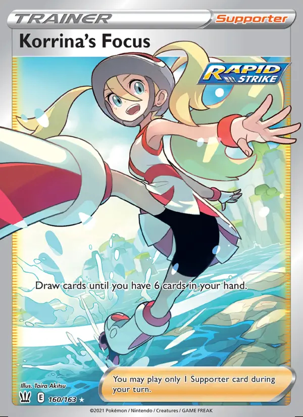 Image of the card Korrina's Focus