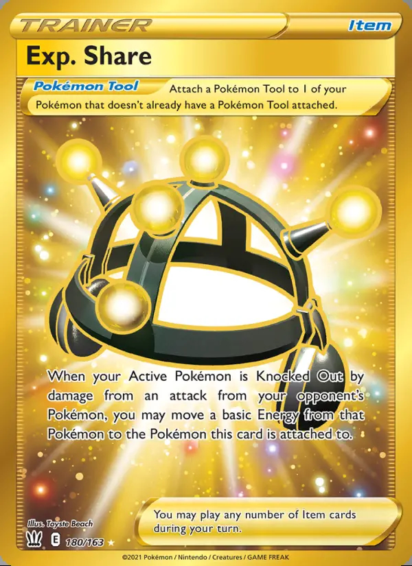 Image of the card Exp. Share