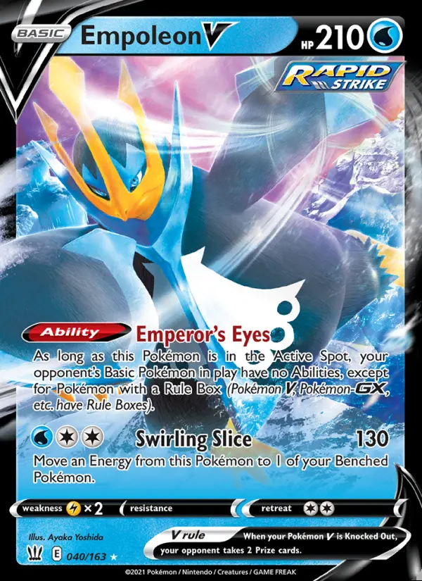 Image of the card Empoleon V