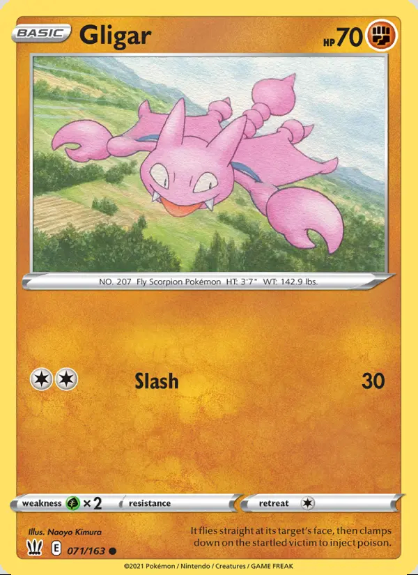Image of the card Gligar