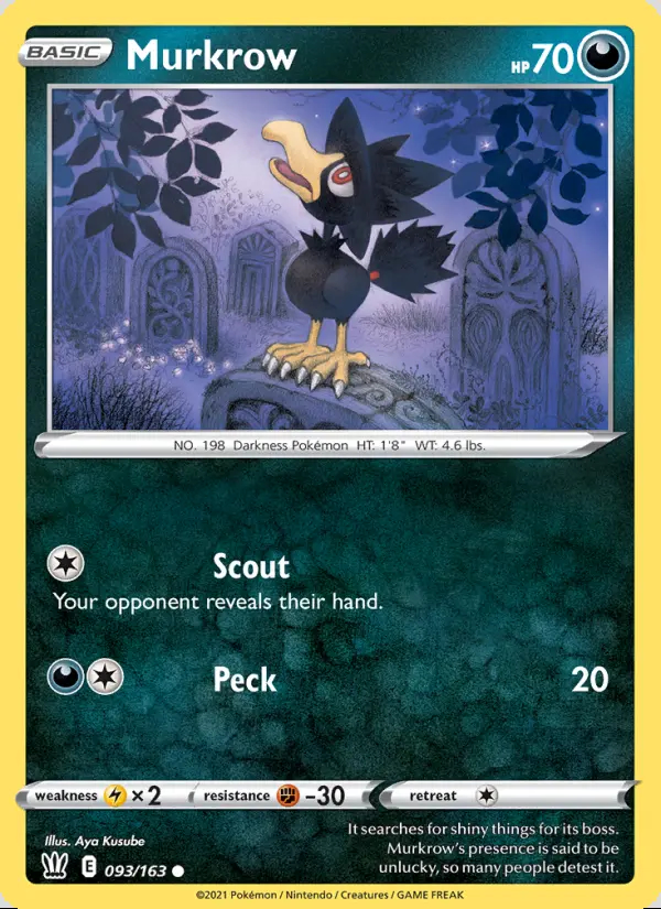 Image of the card Murkrow