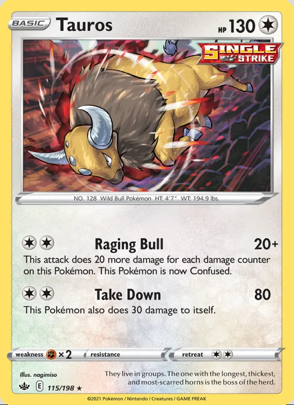 Image of the card Tauros