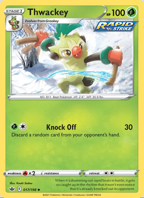 Image of the card Thwackey