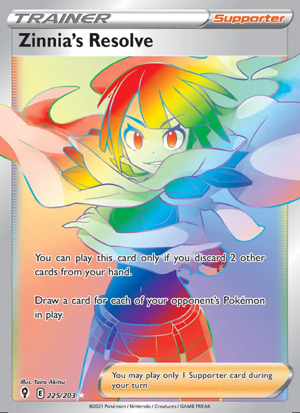 Image of the card Zinnia's Resolve