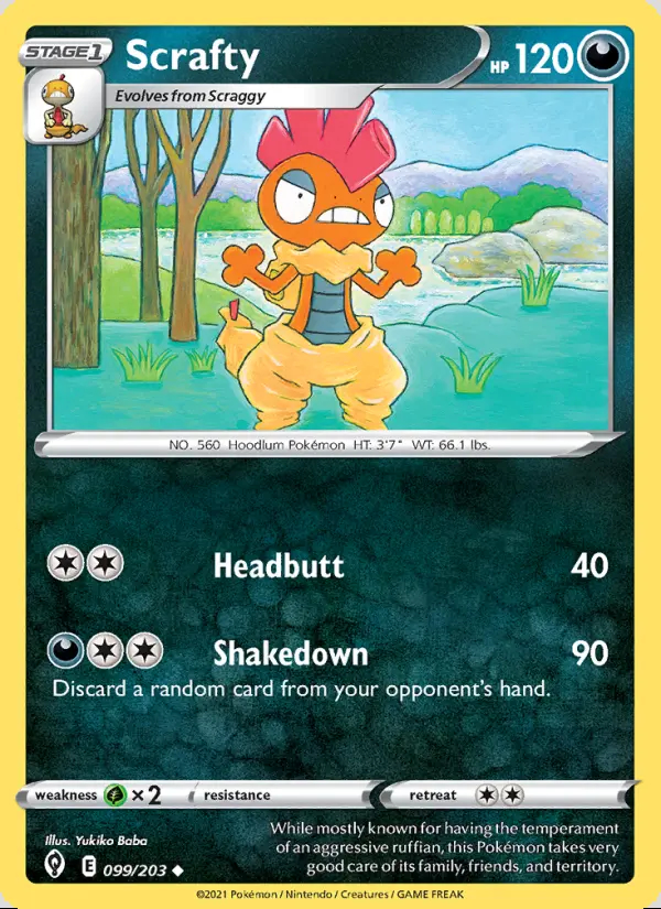 Image of the card Scrafty