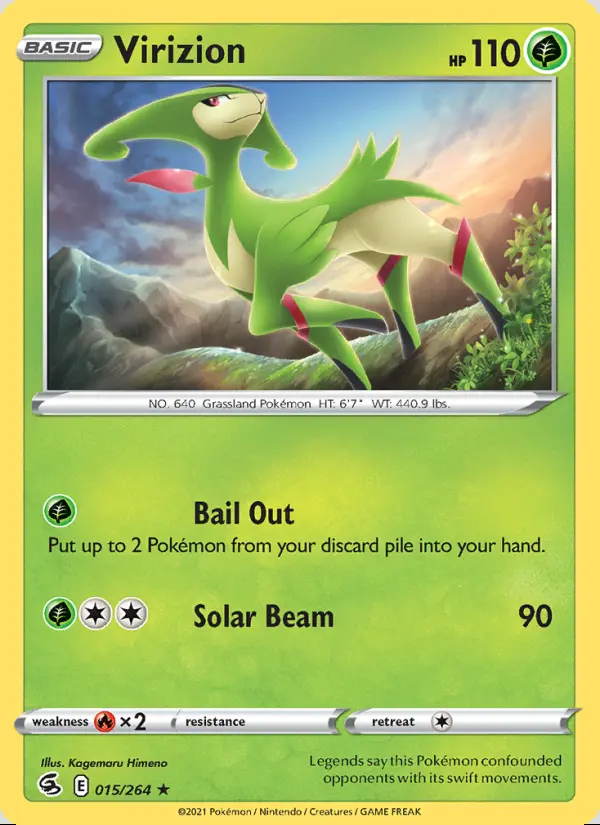 Image of the card Virizion