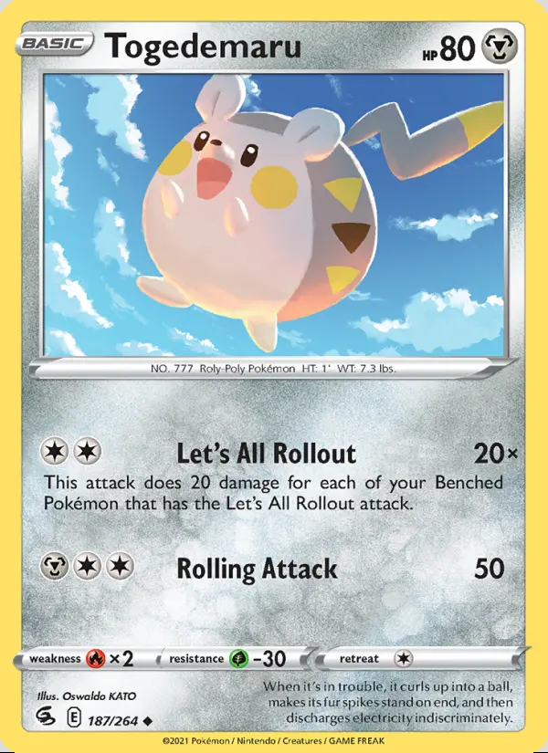 Image of the card Togedemaru