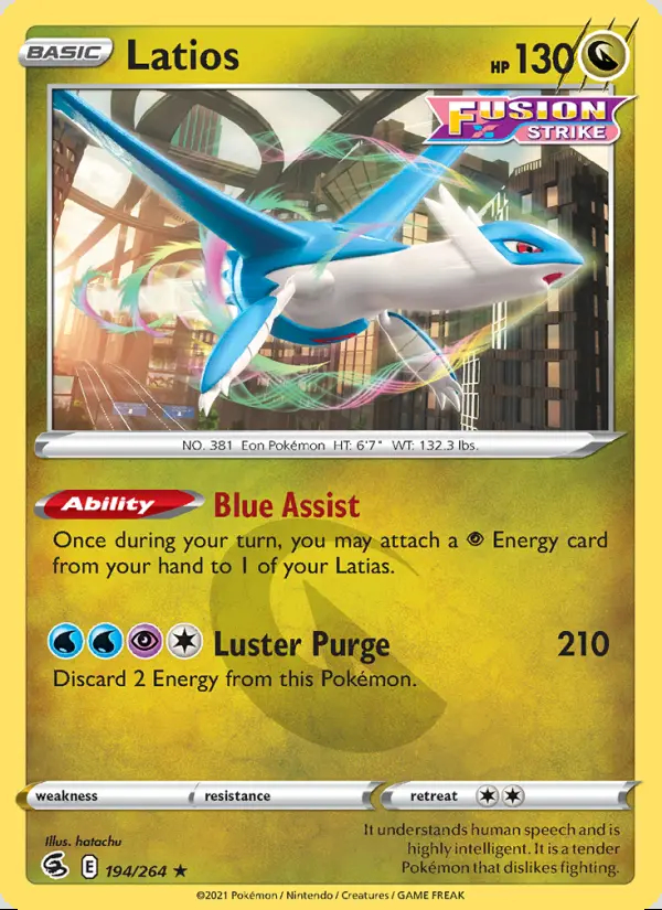 Image of the card Latios
