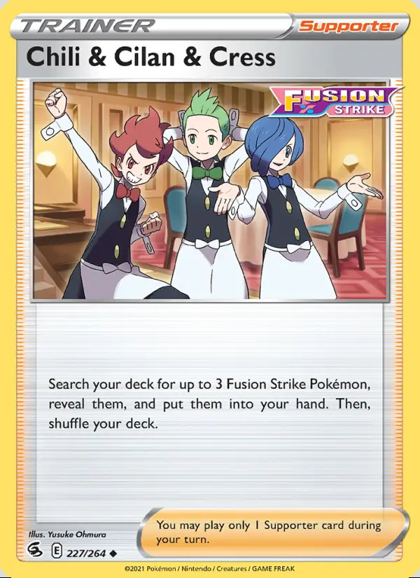 Image of the card Chili & Cilan & Cress