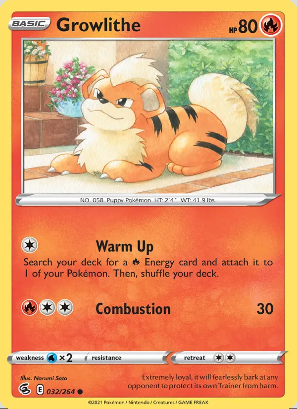 Image of the card Growlithe