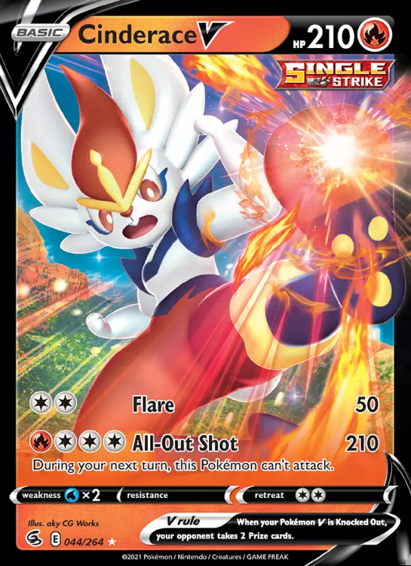Image of the card Cinderace V