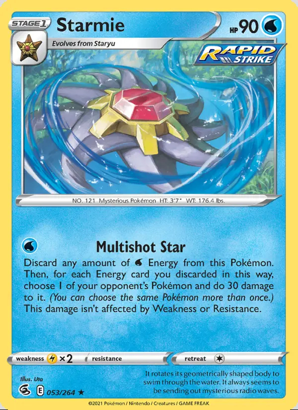 Image of the card Starmie