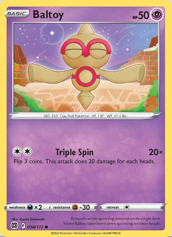 Image of the card Baltoy