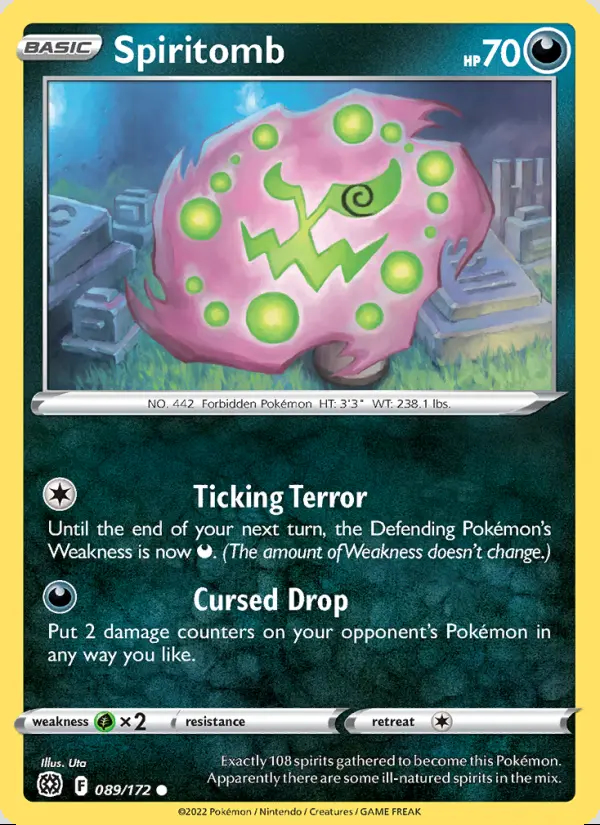 Image of the card Spiritomb