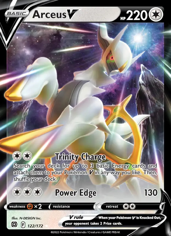 Image of the card Arceus V