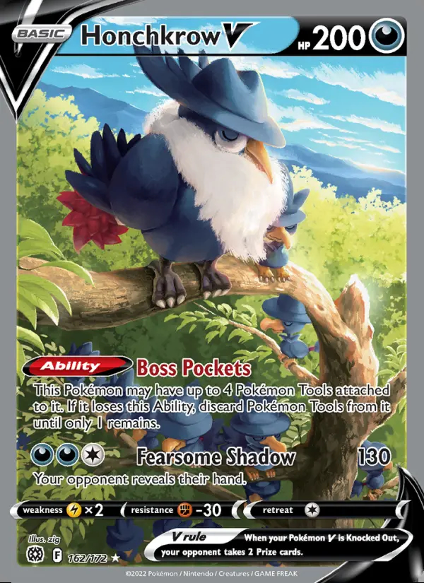 Image of the card Honchkrow V