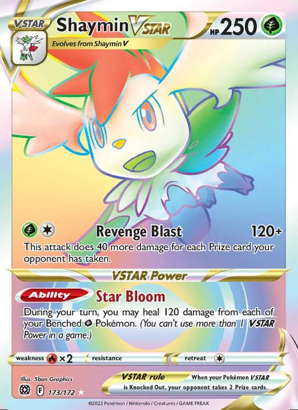 Image of the card Shaymin VSTAR