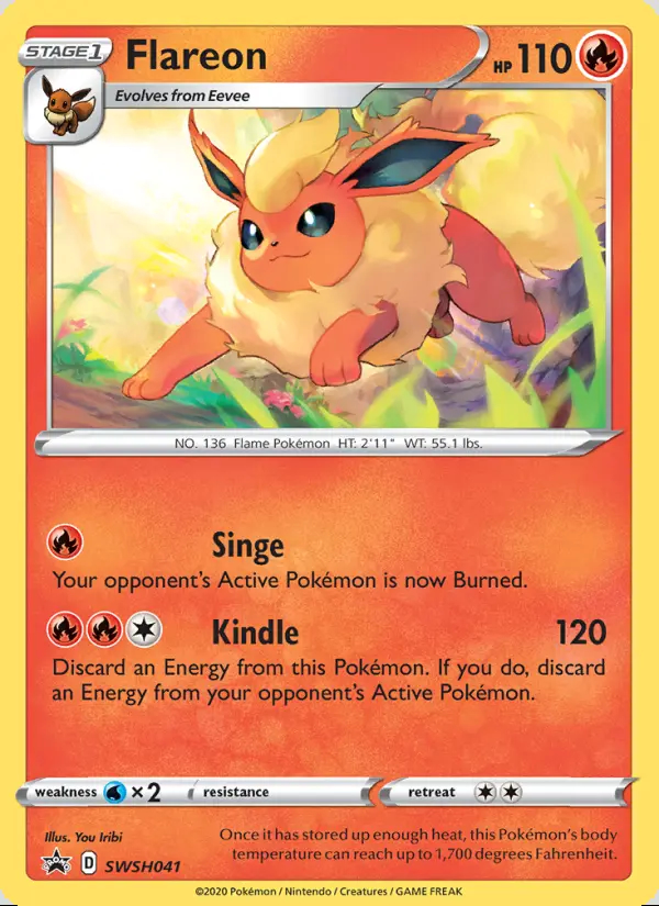 Image of the card Flareon