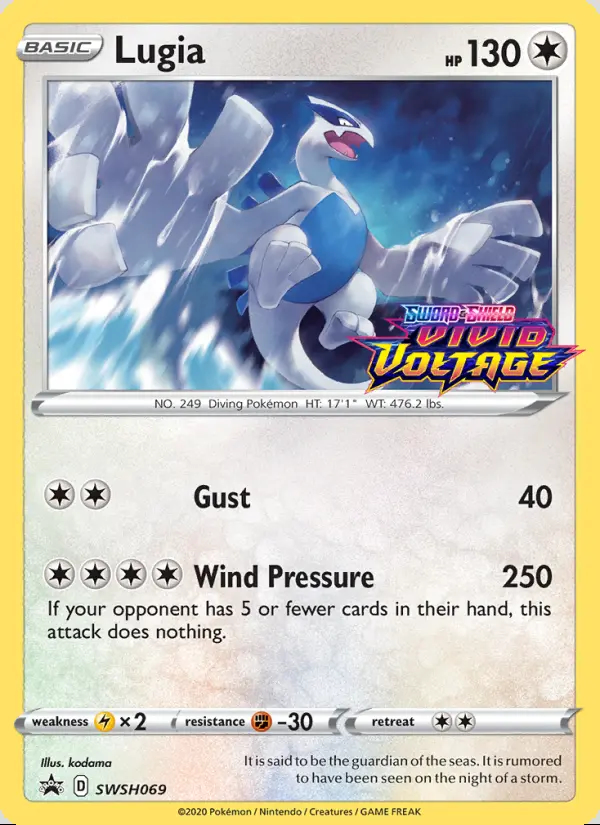 Image of the card Lugia