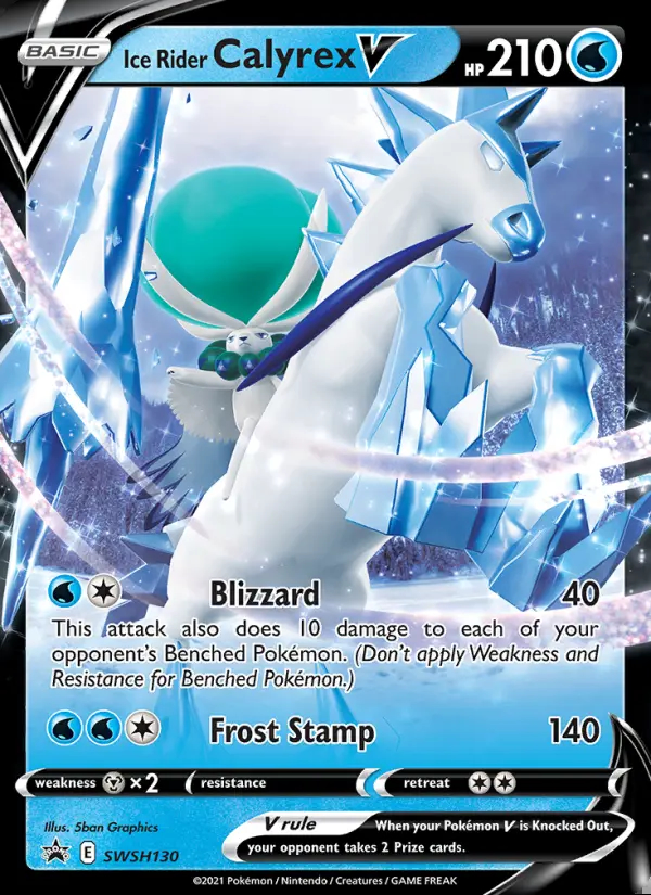 Image of the card Ice Rider Calyrex V