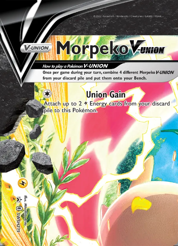 Image of the card Morpeko V-UNION